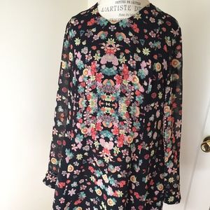 Rachel Roy floral dress in size L